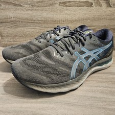 Tênis de corrida Asics Gel-Nimbus 23 masculino tamanho 14 cinza azul 1011B004 comprar usado  Enviando para Brazil