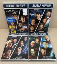 Star Trek DVD Collection -  4 Piece Set Double Feature 1-8 -Excellent Condition  comprar usado  Enviando para Brazil