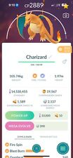 Pokemon Trade GO - Charizard Nível 40 e 2º Movimento Desbloqueado para PVP Master League comprar usado  Enviando para Brazil