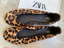 Zara ballerinas animalprint gebraucht kaufen  Berlin