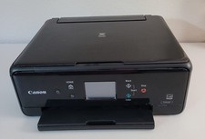 Impresora de inyección de tinta todo en uno Canon Pixma TS6220 - negra. Necesita cables y tinta segunda mano  Embacar hacia Mexico