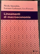 Lineamenti macroeconomia amend usato  Roma