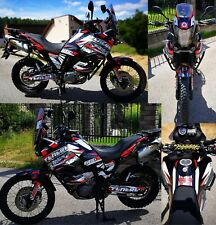 ZESTAW GRAFICZNY Yamaha TENERE XT660Z XT660ZA XT660 2010 2011 2012 2013 Naklejka Naklejka Naklejka na sprzedaż  Wysyłka do Poland