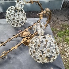 Candelabro em forma de bola de cristal floral Maison Baguès década de 1920 (2 lustres de cristal), usado comprar usado Candelabro em forma de bola de cristal floral Maison Baguès década de 1920 (2 lustres de cristal), usado comprar usado  Enviando para Brazil