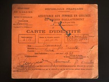 Carte identité assistante d'occasion  Expédié en Belgium
