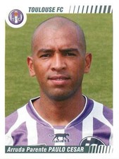 PANINI FOOTBALL  2008 2009 PAULO CESAR TOULOUSE FC, usado comprar usado  Enviando para Brazil