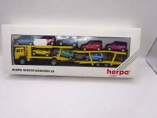 Herpa: Iveco Car Transporter com 9 carros Fiat nº. Modelo italiano 142090 (SSK24) comprar usado  Enviando para Brazil