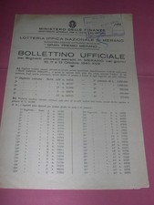 Fogli vari bollettino usato  Avellino