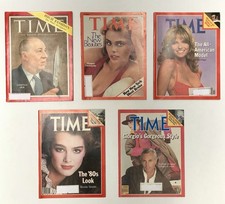 5) Original TIME MAGAZINE 1957 to 1982 Cover Issue, MODELS, Designer DIOR ARMANI comprar usado 5) Original TIME MAGAZINE 1957 to 1982 Cover Issue, MODELS, Designer DIOR ARMANI comprar usado  Enviando para Brazil