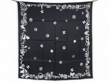 Foulard chanel logo d'occasion  Paris-