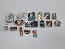 Conjunto de broche cosmos gagarin emblemas piloto espacial cosmonauta União Soviética piloto comprar usado  Enviando para Brazil
