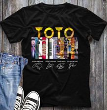 Camiseta Toto Band Members Signature tamanho completo P-5XL comprar usado  Enviando para Brazil