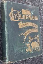 1885 "CYCLOPAEDIA of UNIVERSAL HISTORY, Vol II, Part I - The Modern World" comprar usado  Enviando para Brazil