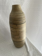 Natural bamboo vase for sale  Spencer