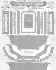 Disegno drawings fretwork usato  Vimodrone