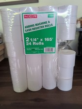 Rolos para máquina de adição e caixa registradora 23-ROLLS NCR - Aberto  comprar usado  Enviando para Brazil