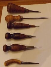 Six vintage bradawl for sale  FARNHAM