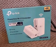 Usado, Kit extensor de alcance WiFi TP-Link TL-WPA7617 AV1000 Gigabit Powerline/AC1200 comprar usado  Enviando para Brazil