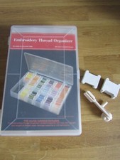 Embroidery thread organizer for sale  DERBY