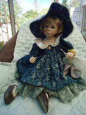 Poupee porcelaine edw d'occasion  Flixecourt