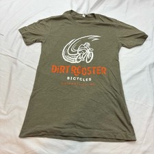 Camiseta Masculina XS Bella + Lona Dirt Rooster Bicycles Olive Catonsville MD comprar usado  Enviando para Brazil