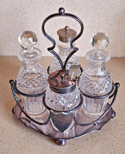 Cruet set antique for sale  PETERBOROUGH