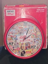 Horloge murale kellogg d'occasion  Ciry-le-Noble