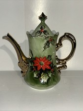 Lefton poinsettia coffee for sale  Buna