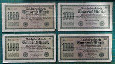 Banknote reichsbanknote 1000 gebraucht kaufen  Berlin