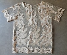 Maglia tulle rosa usato  Genova