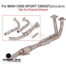 Usado, Para Bmw C600 Sport C650GT Moto Tubo De Escape Connect link tubo frontal de cabeçalho comprar usado  Enviando para Brazil