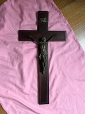 Crucifix ancien dimensions d'occasion  Saint-Nicolas-d'Aliermont