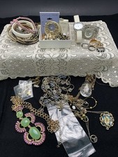 Lote de joyas vintage anillos pendientes pulsera collar relojes vintage y más 1# segunda mano  Embacar hacia Mexico