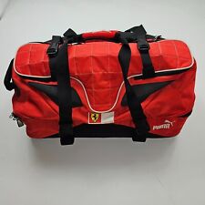 Bolsa grande vintage Ferrari F1 Puma Team Travel Gym vermelha oficialmente licenciada comprar usado  Enviando para Brazil