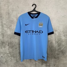 CAMISA DE FUTEBOL NIKE MANCHESTER CITY 2014 2015 CASA TAMANHO G comprar usado  Enviando para Brazil