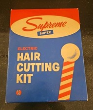 Kit de corte de cabelo vintage Supreme super elétrico para casa cortadores de cabelo com extras comprar usado  Enviando para Brazil