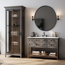 Round mirror 60x60 for sale  KNUTSFORD