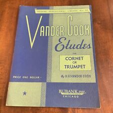 Vandercook etudes cornet for sale  Chardon