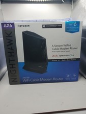 Módem router combo NETGEAR Nighthawk (CAX30) DOCSIS 3.1 cable módem - AX2700 segunda mano  Embacar hacia Mexico