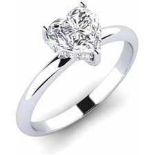 2ct heart diamond for sale  FELTHAM