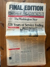 Washington star final for sale  Fishers