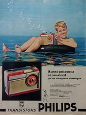 Publicite radio transistors d'occasion  Montluçon