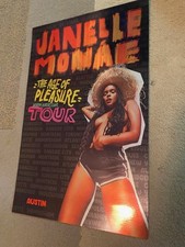 Pôster Janelle Monae - Tour Age of Pleasure - Reflexivo 11x17 polegadas - Raro Ltd. comprar usado  Enviando para Brazil
