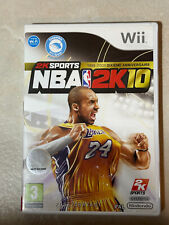 Nba 2k10 nintendo d'occasion  Cabannes