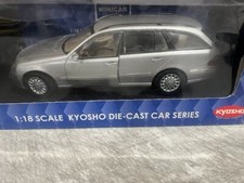Kyosho 1:18 Mercedes Benz Classe E E320 Station Wagon Mini Club Line PRATA comprar usado  Enviando para Brazil