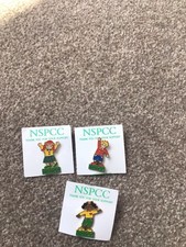 Nspcc pin badges for sale  LOUTH