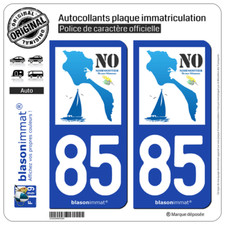 Stickers autocollant plaque d'occasion  Balaruc-les-Bains