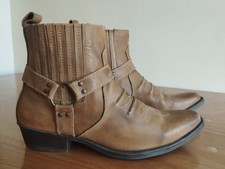 Mens leather biker for sale  BRIGHTON