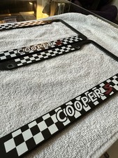 Mini Cooper S Racing Damas Quadro de Placa de Licença de Plástico (Par) comprar usado  Enviando para Brazil