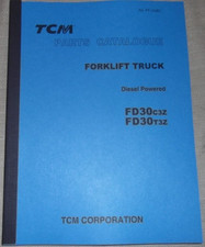 CATÁLOGO MANUAL DE PEÇAS DE EMPILHADEIRA A DIESEL TCM FD30C3Z FD30T3Z comprar usado  Enviando para Brazil